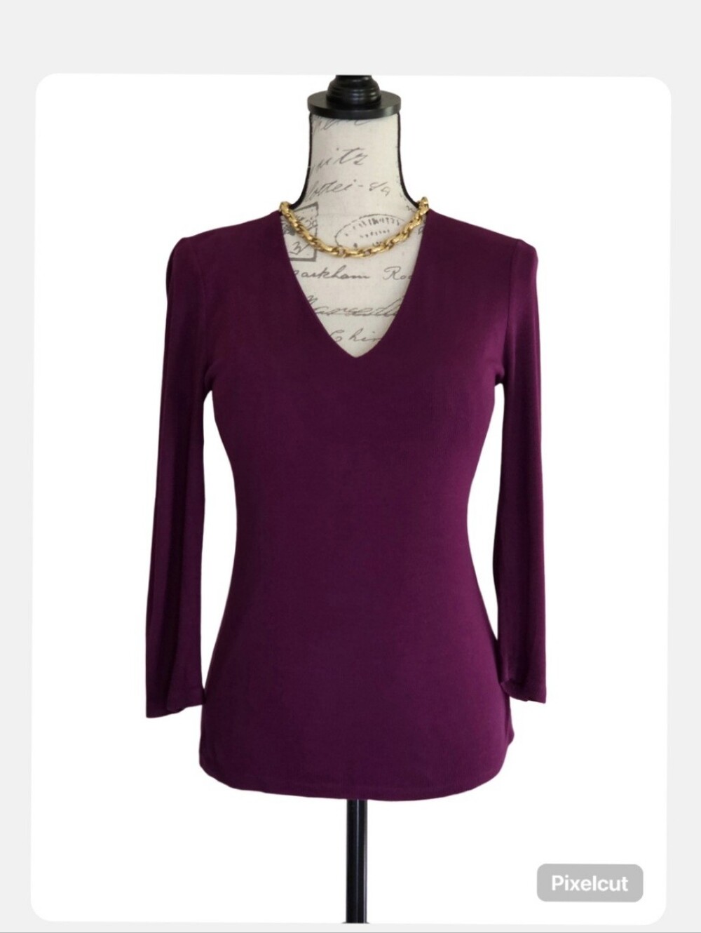 INC Purple Sweater.